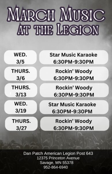 March Music at the Legion