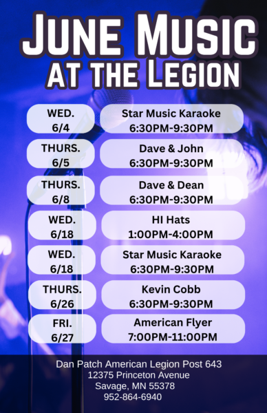 June Music at the Legion