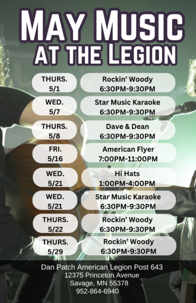 May Music at the Legion